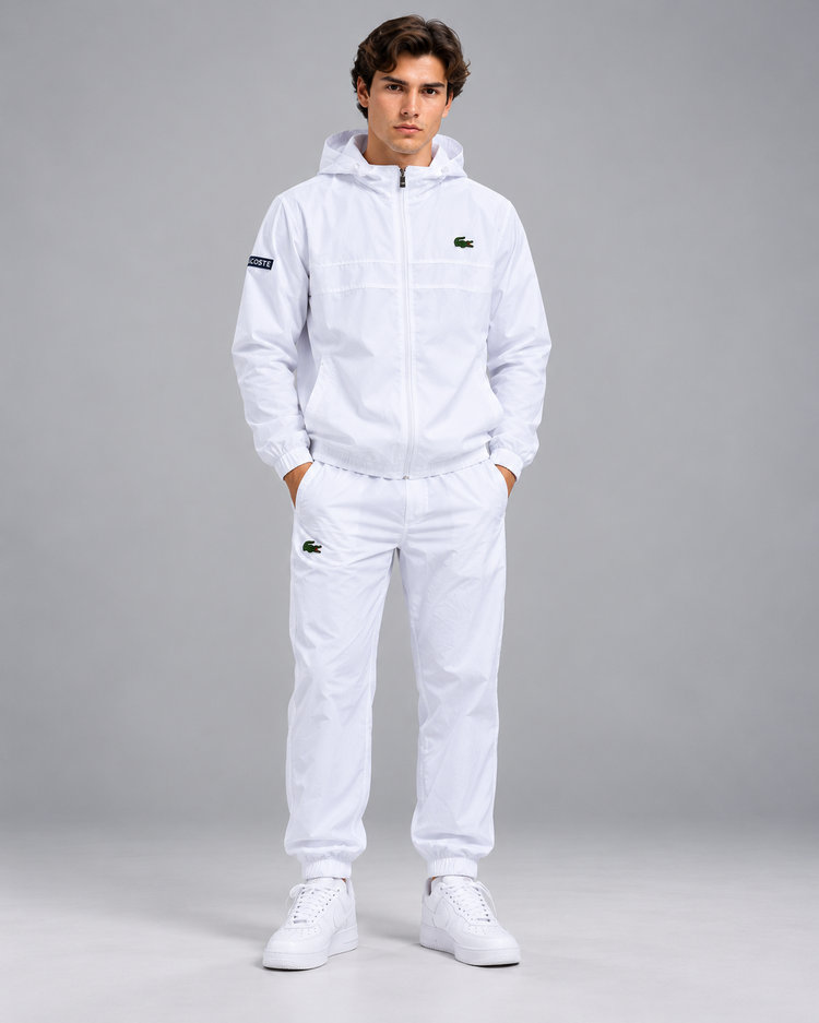 Chándal Lacoste — blanco