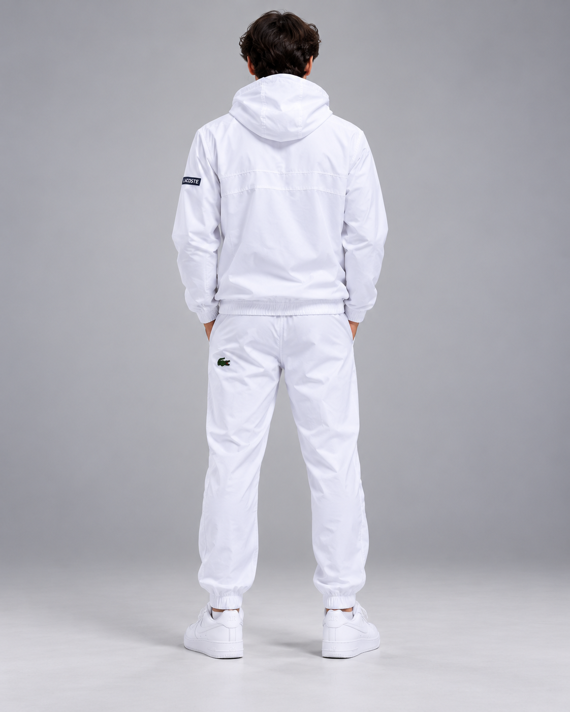 Chándal Lacoste — blanco