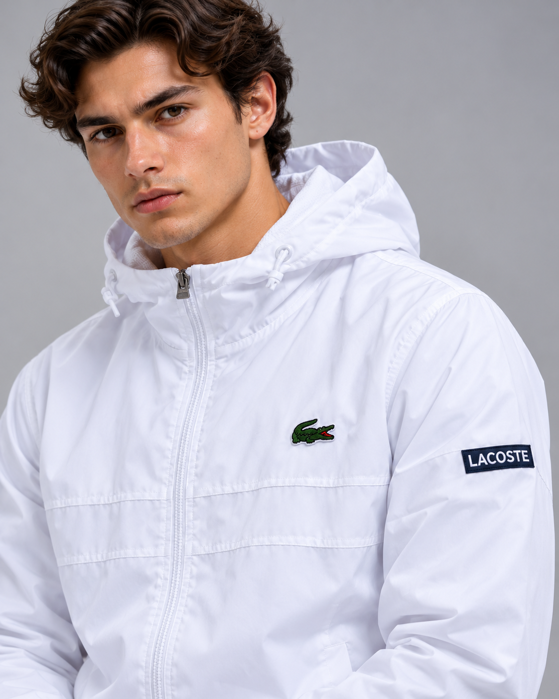 Chándal Lacoste — blanco