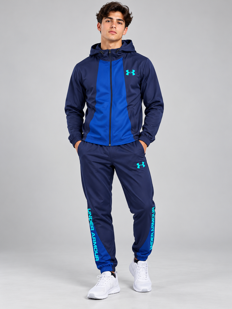 Chándal Under Armour — azul marino, azul y turquesa