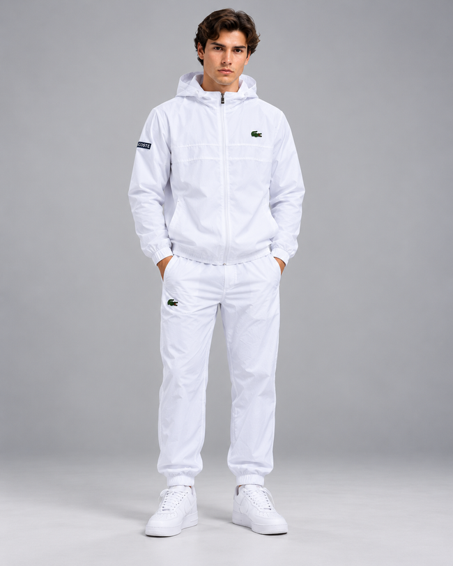 Chándal Lacoste — blanco
