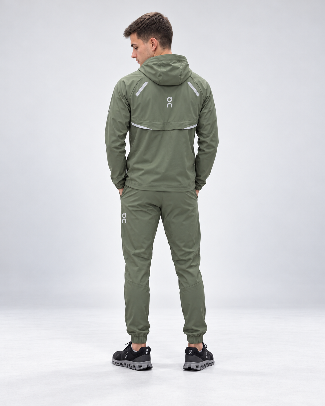 Chándal On Running – Verde Oliva 🌿